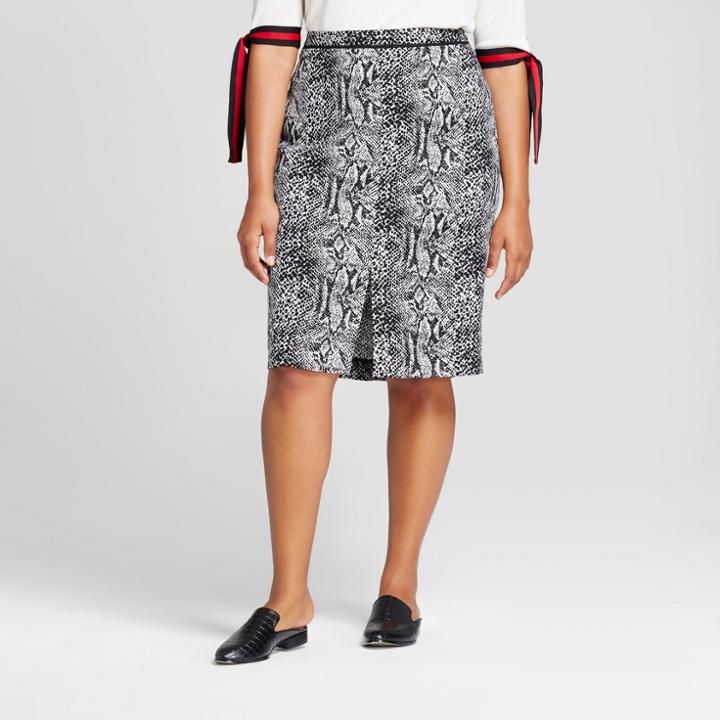 Women's Plus Size Pencil Skirt - Who What Wear