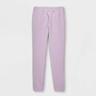 Girls' Fleece Jogger Pants - Art Class Light Purple