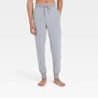 Hanes Premium Men's French Terry Jogger Pajama Pants - Heather Gray