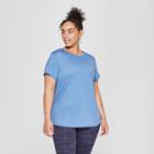 Women's Plus Size Semi-fitted Soft T-shirt - C9 Champion Blue Jazz