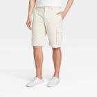 Men's 11 Cargo Shorts - Goodfellow & Co Light Beige