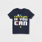 Namco Boys' Pacman Catch Me If You Can Short Sleeve Graphic T-shirt - Blue