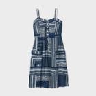 Women's Paisley Print Sleeveless Dress - Knox Rose Navy Xs, Women's, Blue