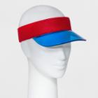 Women's Clear Brim With Sporty Fabric Visor Hat - Mossimo Supply Co. Blue
