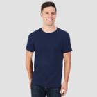 Fruit Of The Loom Men's Flex Crew Neck T-shirt Undershirt 2pk - Navy