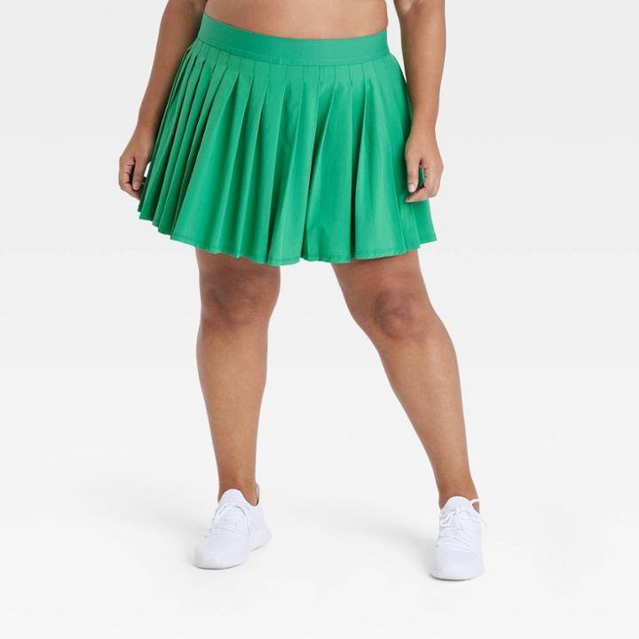 Women's Pleated Flex Skort - All In Motion Vibrant Green