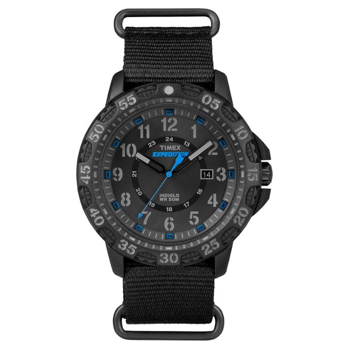 Men's Timex Expedition Watch With Nato Nylon Strap - Black Tw4b03500jt,