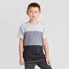Petiteboys' Colorblock Short Sleeve T-shirt - Art Class Gray