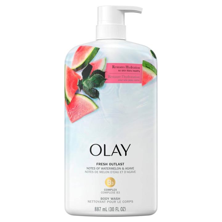 Olay Fresh Outlast Notes Of Watermelon & Agave Body Wash