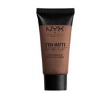 Nyx Professional Makeup Stay Matte But Not Flat Liquid Foundation Deep Dark