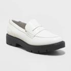 Women's Britney Chunky Loafers - A New Day Off White