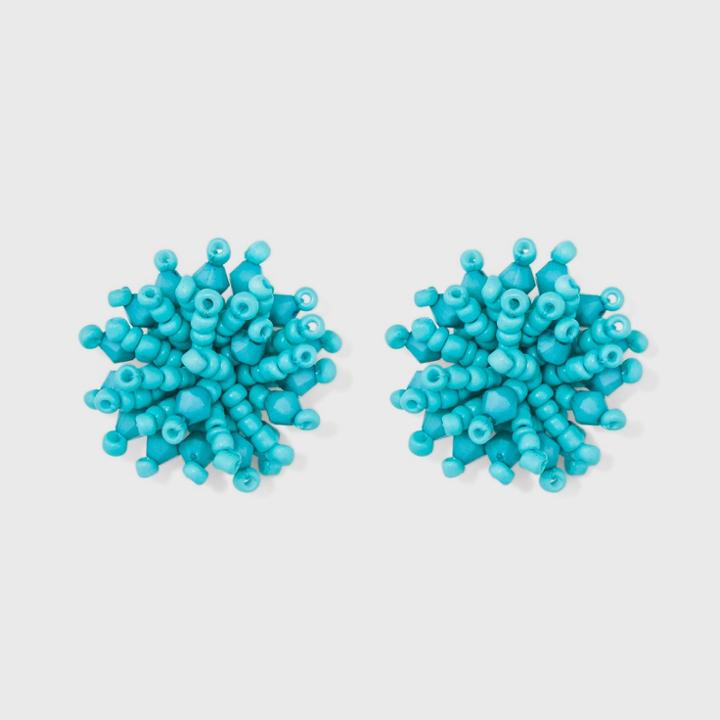 Sugarfix By Baublebar Beaded Stud Earrings - Turquoise, Girl's