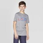 Boys' Graphic Tech T-shirt Usa - C9 Champion Gray