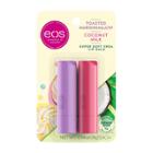 Eos Lip Balm Sticks - Toasted Marshmallow And Coconut Milk - 2ct/0.14oz Each
