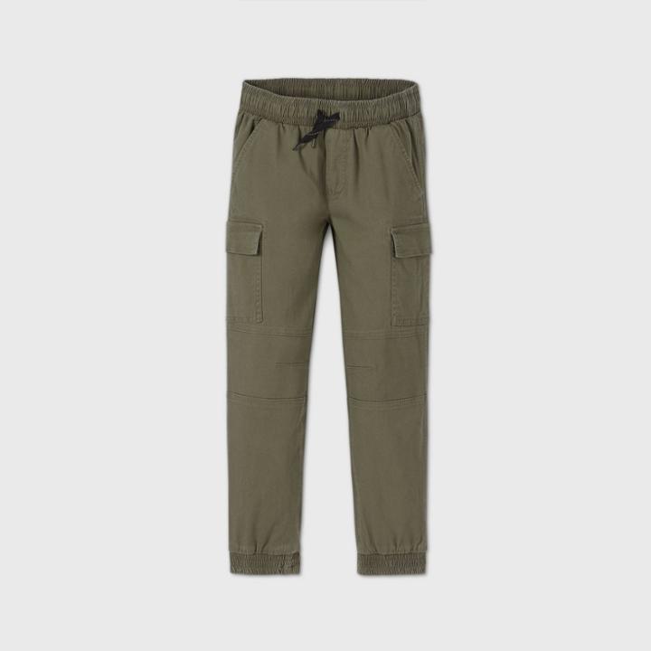 Boys' Pull-on Cargo Jogger Pants - Art Class Green