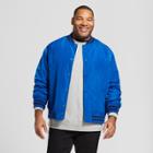 Men's Big & Tall Varsity Bomber Jacket - Goodfellow & Co Royal Blue 3xb-tall,