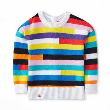 Toddler Adaptive Mix Stripe Sweater - Lego Collection X Target