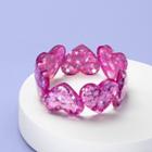Girls' Sparkle Heart Stretch Bracelet - More Than Magic,