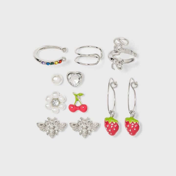 Girls' 11pk Ear Party Set - Art Class