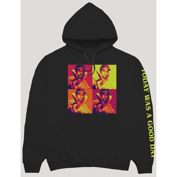Merch Traffic Men's Ice Cube Good Day Hooded Sweatshirt - Black