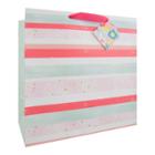 Spritz Stripe Square Gift Bag -