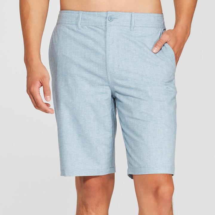 Men's 10.5 Rover Hybrid Swim Shorts - Goodfellow & Co Blue Dusk