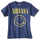 Men's Nirvana Short Sleeve Graphic T-shirt Denim Heather
