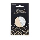 La-ta-da Marble & Metal Round Clip