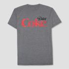 Men's Coca-cola Diet Coke Short Sleeve T-shirt - Graystone Iron Gate
