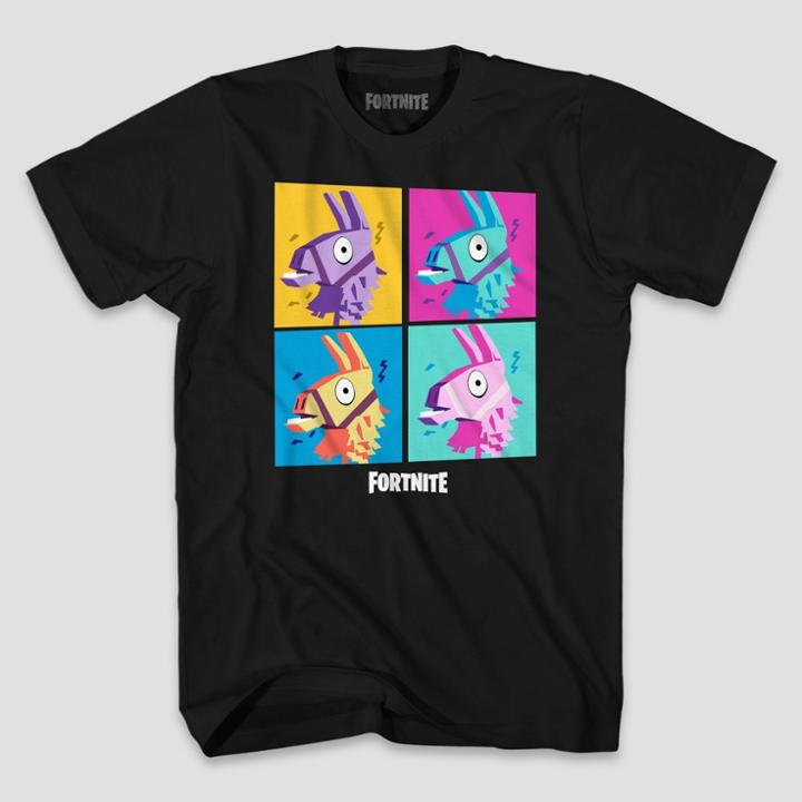 Mad Engine Men's Fortnite Short Sleeve Graphic T-shirt - Black