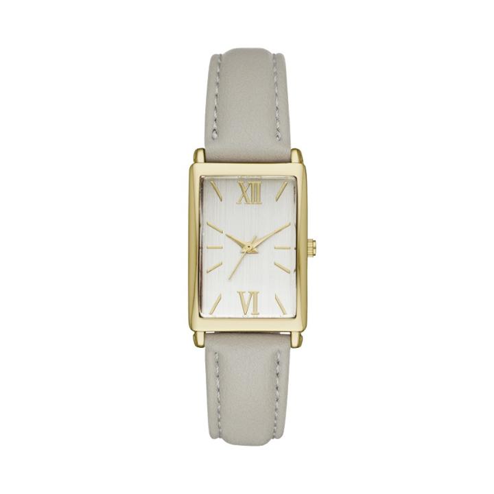Women's Tank Strap Watch - A New Day Gold