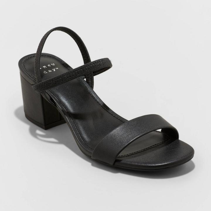 Women's Eloise Heels - A New Day Black