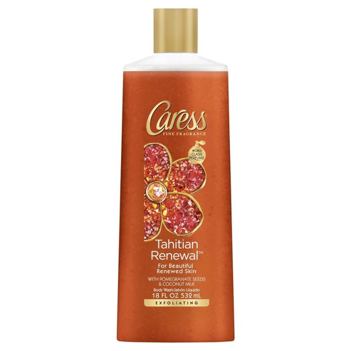 Target Caress Tahitian Renewal Pomegranate Seeds & Coconut Milk Body Wash