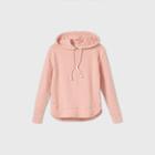 Women's Hooded Fleece Sweatshirt - Universal Thread Coral