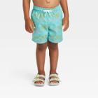 Toddler Boys' Sharks Swim Shorts - Cat & Jack Blue