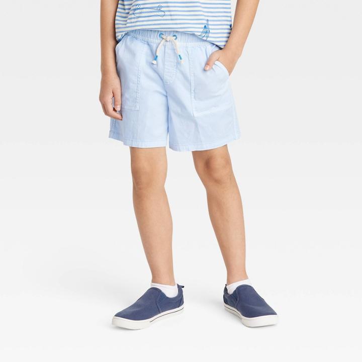 Boys' Woven 'above The Knee' Pull-on Shorts - Cat & Jack Blue