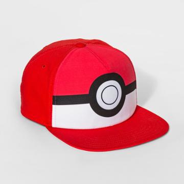 Boys' Pokemon Baseball Hat - Red