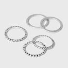 Mixed Texture Ring Set 5pc - Universal Thread