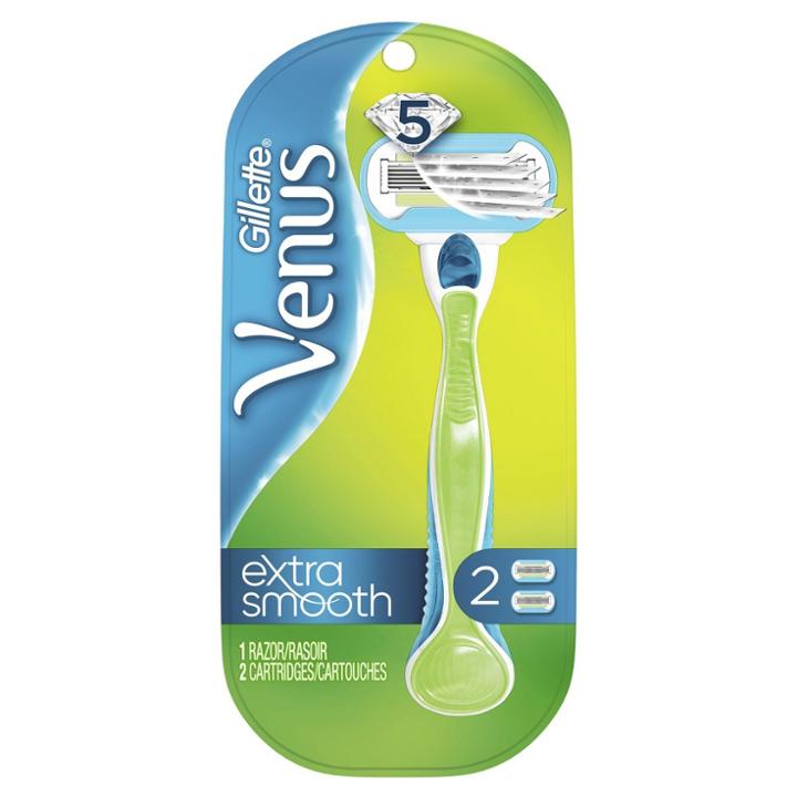 Venus Extra Smooth Green Women's Razor - 1 Handle +