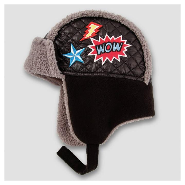 Toddler Trapper Hat - Cat & Jack Black
