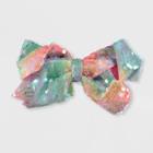 Girls' Jojo Siwa Rainbow Sequin Bow Hair Clip