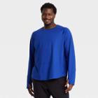Men's Big & Tall Long Sleeve Upf 50+ T-shirt - All In Motion Blue Xxxl