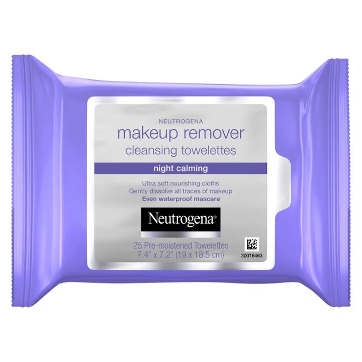 Neutrogena Makeup Remover Night Calming Cleansing Towelettes