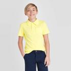 Petiteboys' Short Sleeve Knit Polo Shirt - Cat & Jack Yellow