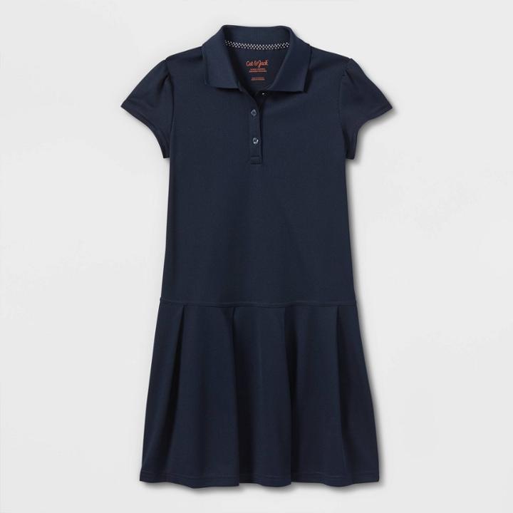 Girls' Performance Uniform Tennis Dress - Cat & Jack Navy