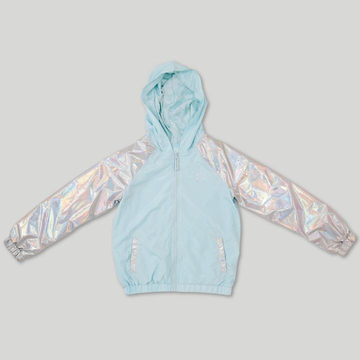 Girls' Frozen Elsa Costume Hooded Sweatshirt - Turquoise