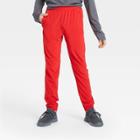 Boys' Stretch Woven Jogger Pants - All In Motion Red