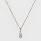 Target Four Stones Short Necklace - A New Day Gold