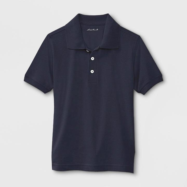 Eddie Bauer Boys' Polo Navy (blue) 10-12,