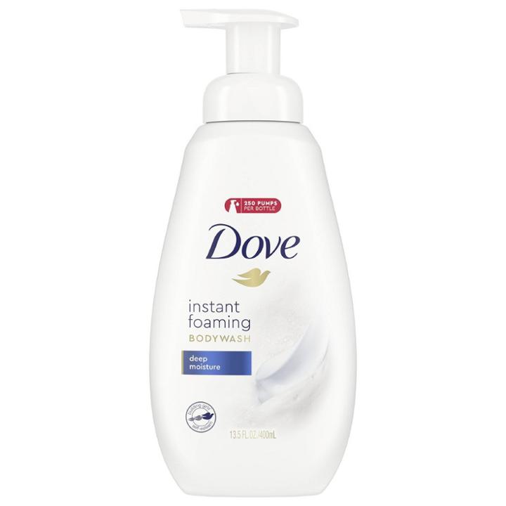 Dove Beauty Deep Moisture Shower Foam Body Wash For Dry Skin